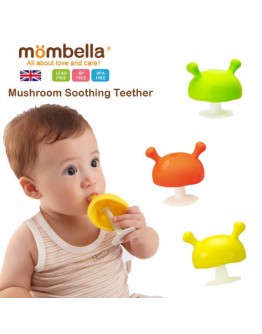 Mombella Mushroom Teether Baby Infant Soother Soothing Teether Toy