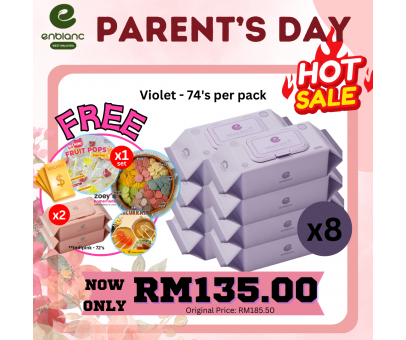 Parent's Day BIG Sales - Violet x8 packs FREE Indipink x2packs