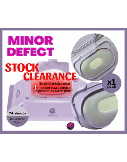 CLEARANCE STOCK - 小瑕疵 Defect Set - Violet 紫色 74‘s - 1包